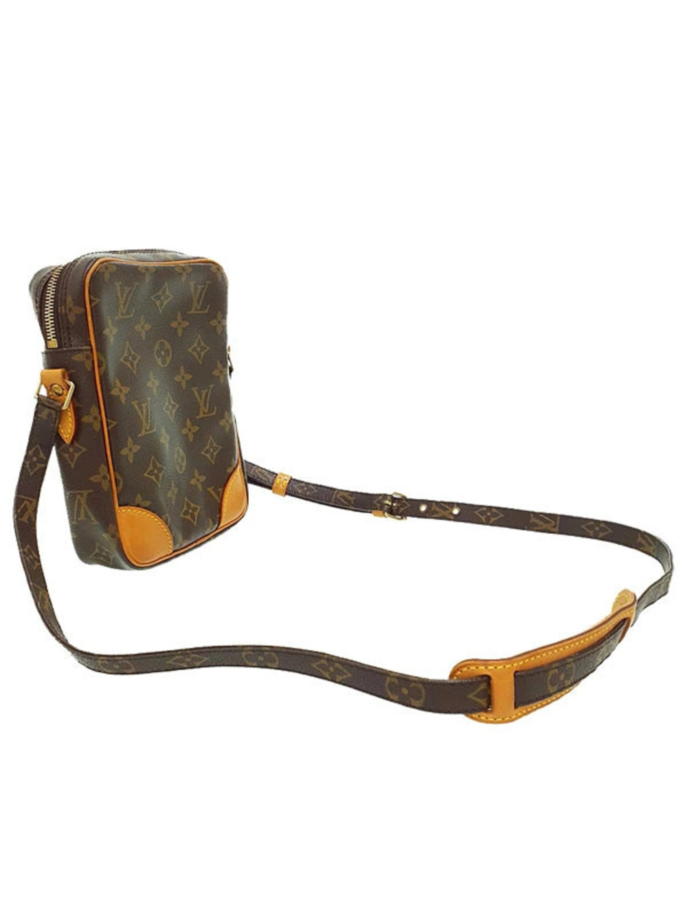 Louis Vuitton Bag Monogram Shoulder Danube Brown